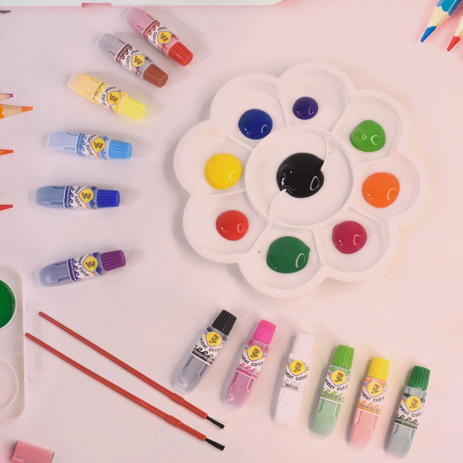 15 In 1 Water Colour Kit for Kids B-day Return Gift (1 Set) thumbnail 1