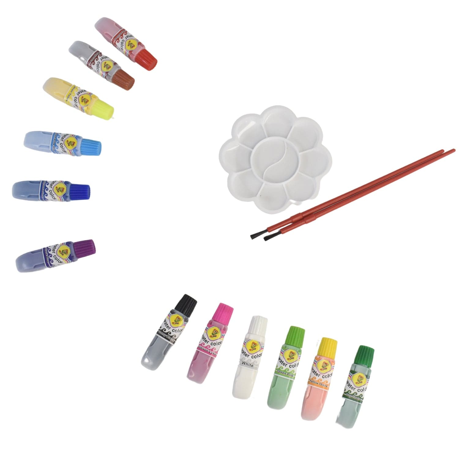 15 In 1 Water Colour Kit for Kids B-day Return Gift (1 Set) thumbnail 5