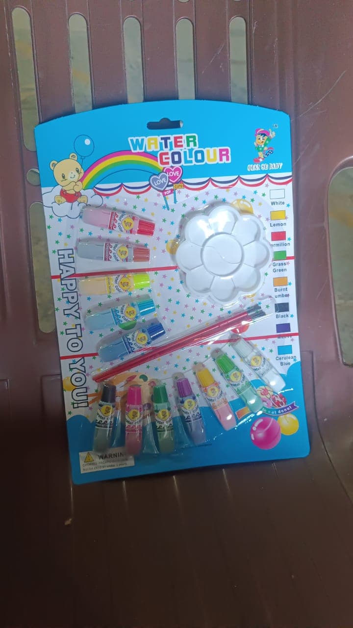 15 In 1 Water Colour Kit for Kids B-day Return Gift (1 Set) thumbnail 8