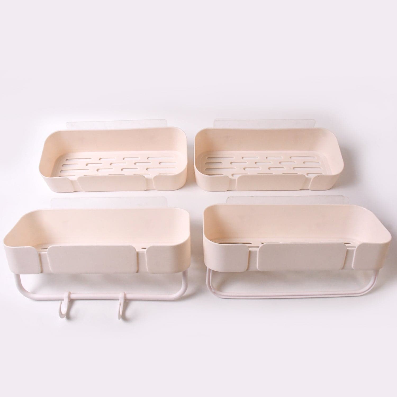Multipurpose Kitchen Bathroom Wall Corner Shelf Rack (4 Pcs Set) thumbnail 5