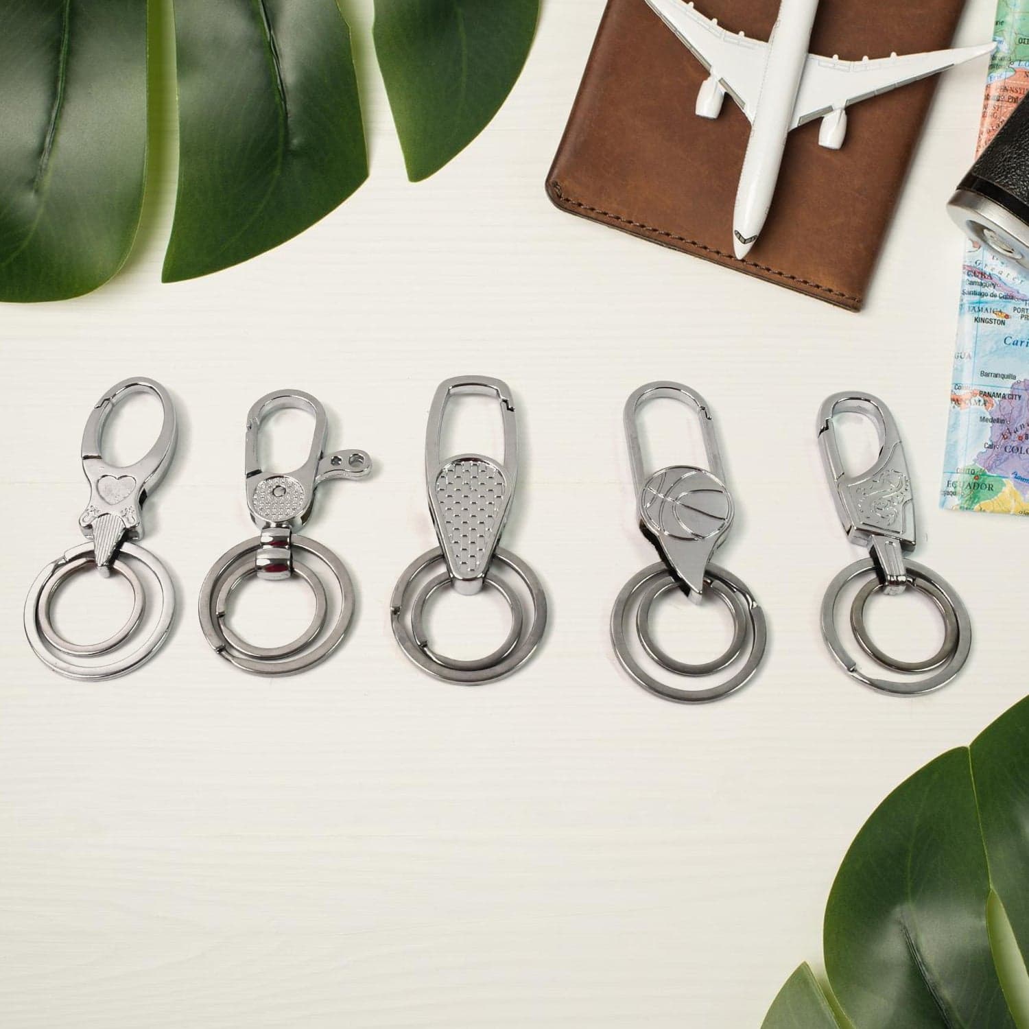 Heavy Duty Key Holder, Keychain, Key chain (1 Pc / Mix Design) thumbnail 4