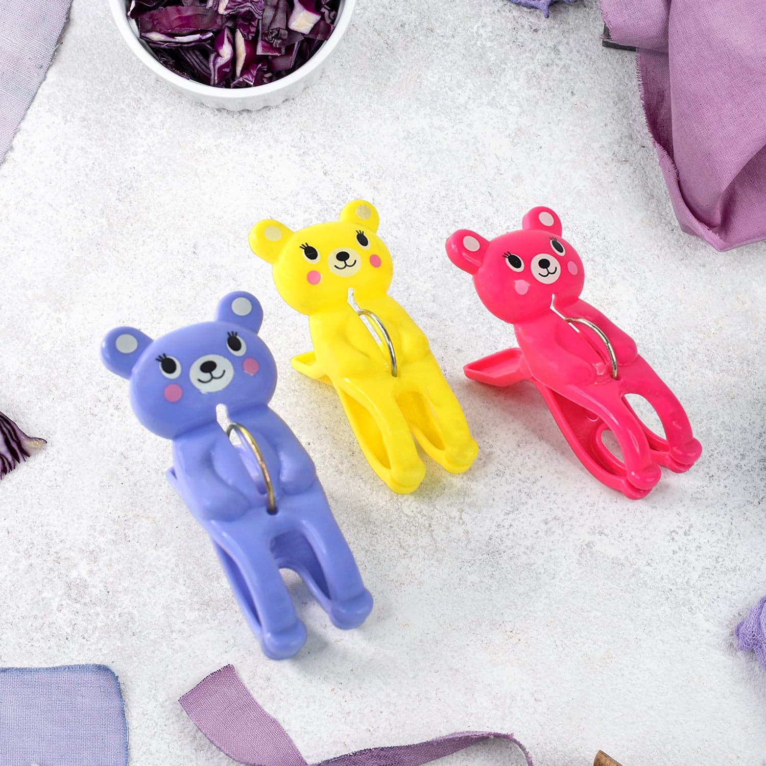 Towel Clip Windproof Plastic Towel Clips (3 Pcs Set) thumbnail 3