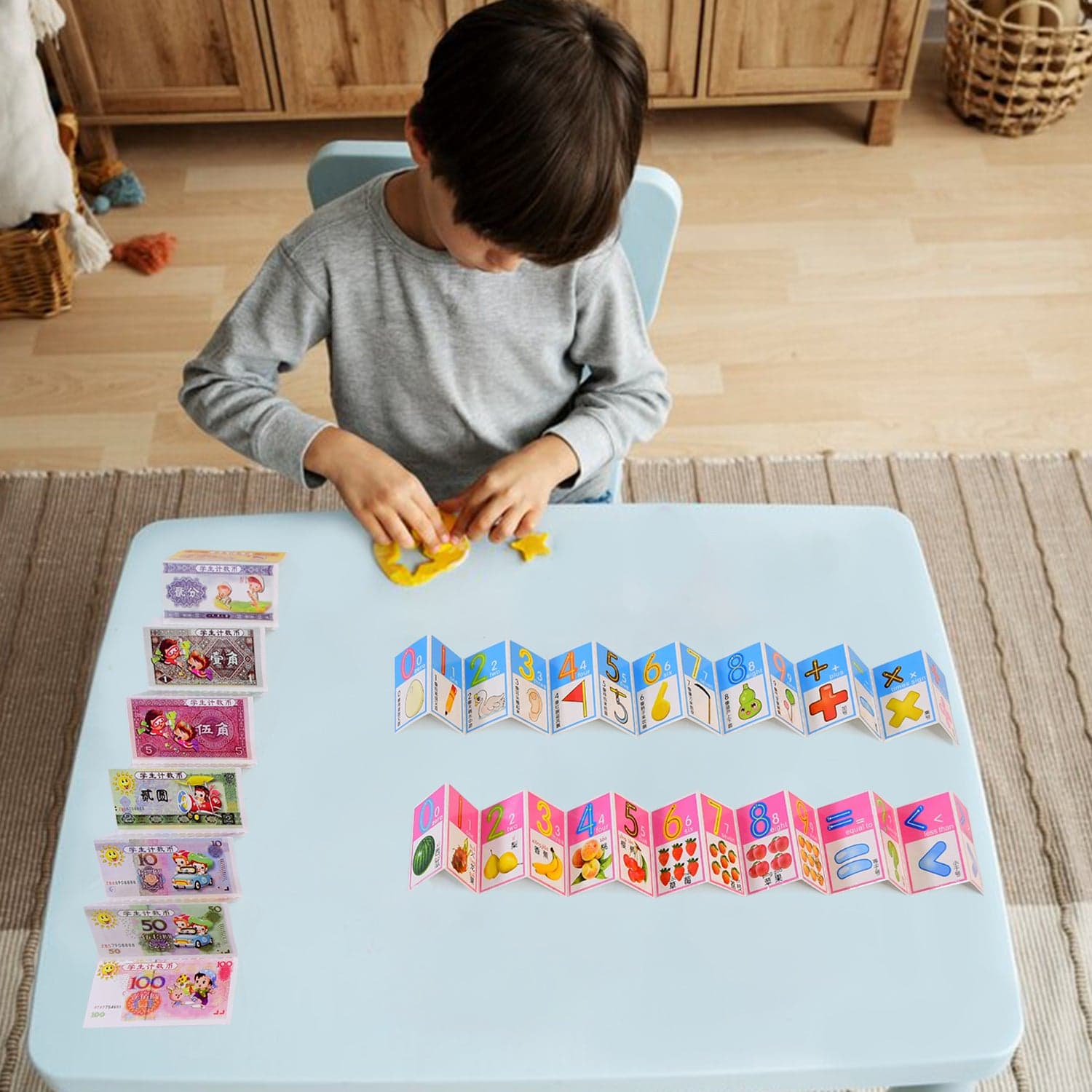 Kid Learning study game Set for kids with Color and shapes (1 Set) thumbnail 4