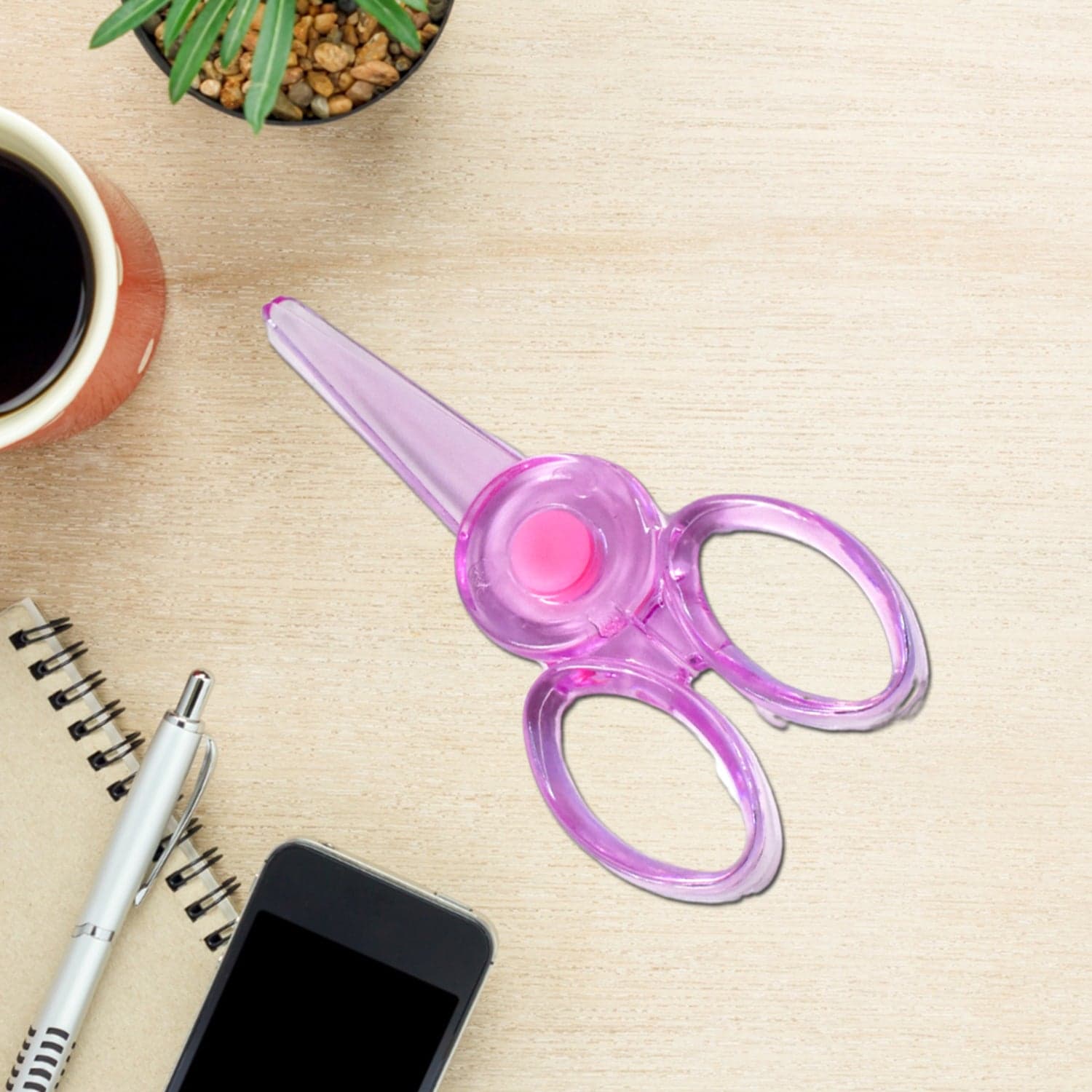 Plastic Child-Safe Scissor (1 Pc / Mix Color) thumbnail 4