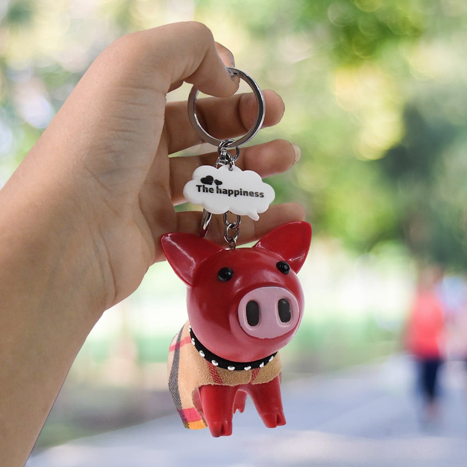 Cute Pig Keyring Keychain (1 Pc) thumbnail 6