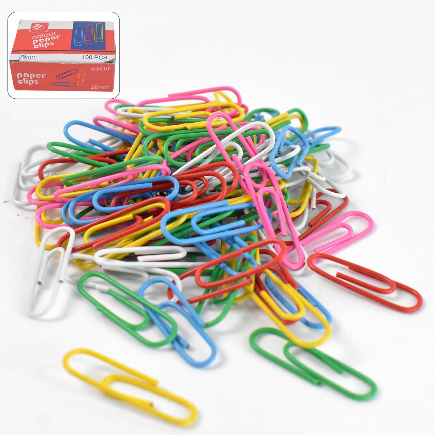 Metal U Shape Paper Pin / Clip 28 mm (100 Pcs Set) thumbnail 3