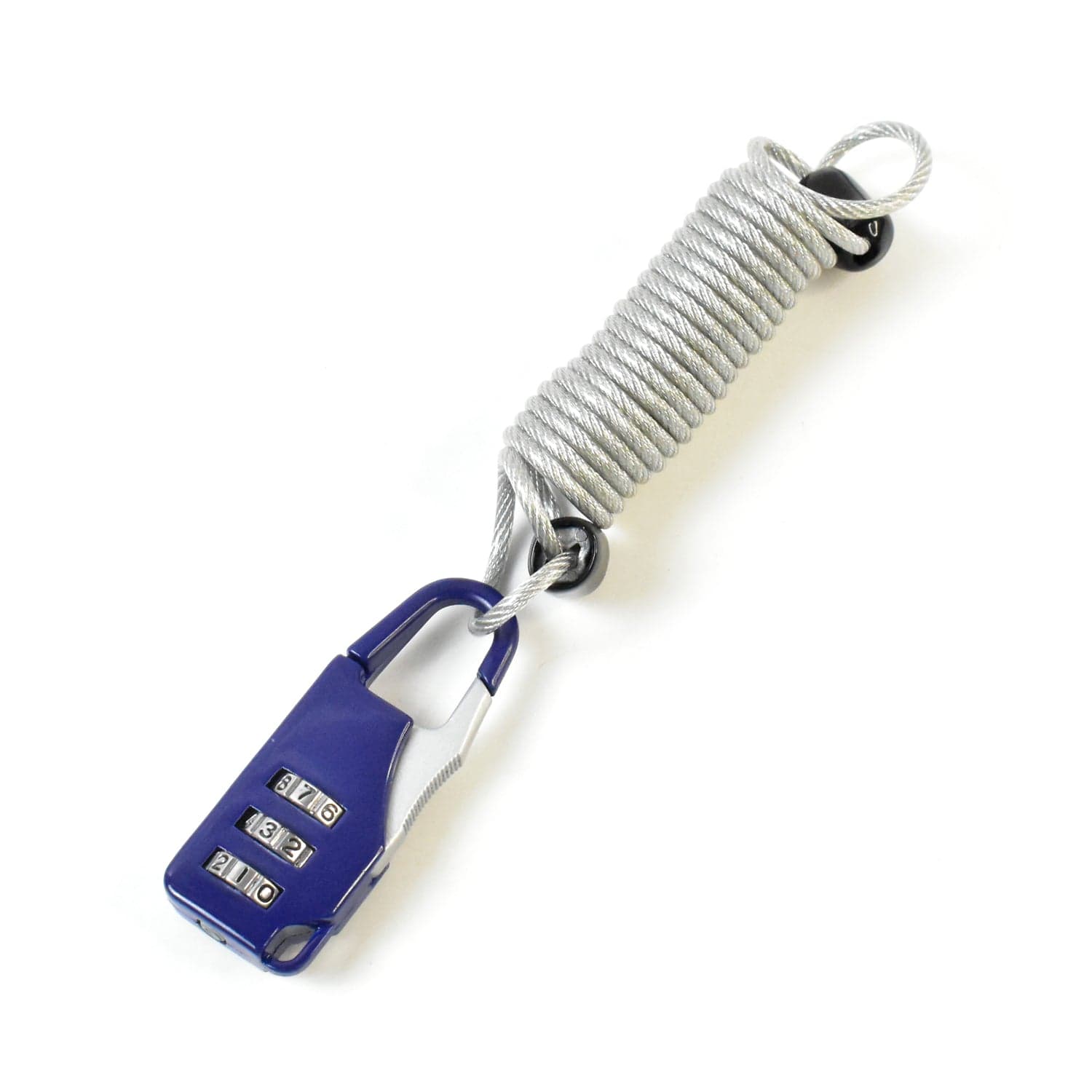 Anti-theft Dial Lock, Padlock, 3-Digit, Built-In Wire (1 Pc) thumbnail 7