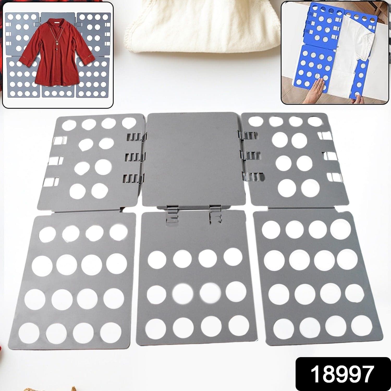 Plastic Large Folding Clothes Board (1 Set) thumbnail 2