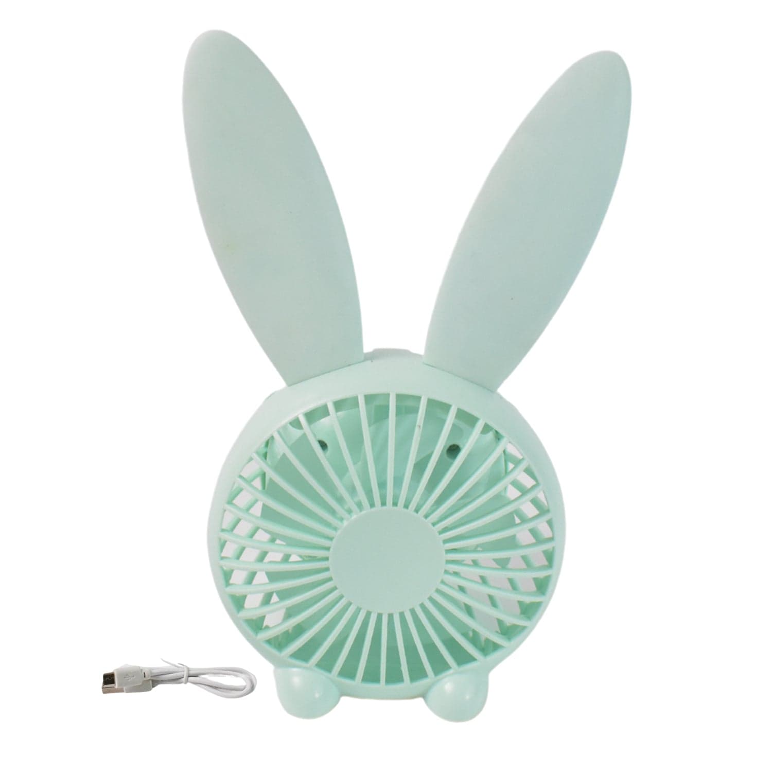 Cute Rabbit USB Desk Fan for Kids & Camping (1 Pc, Plastic, Mist Air) thumbnail 3