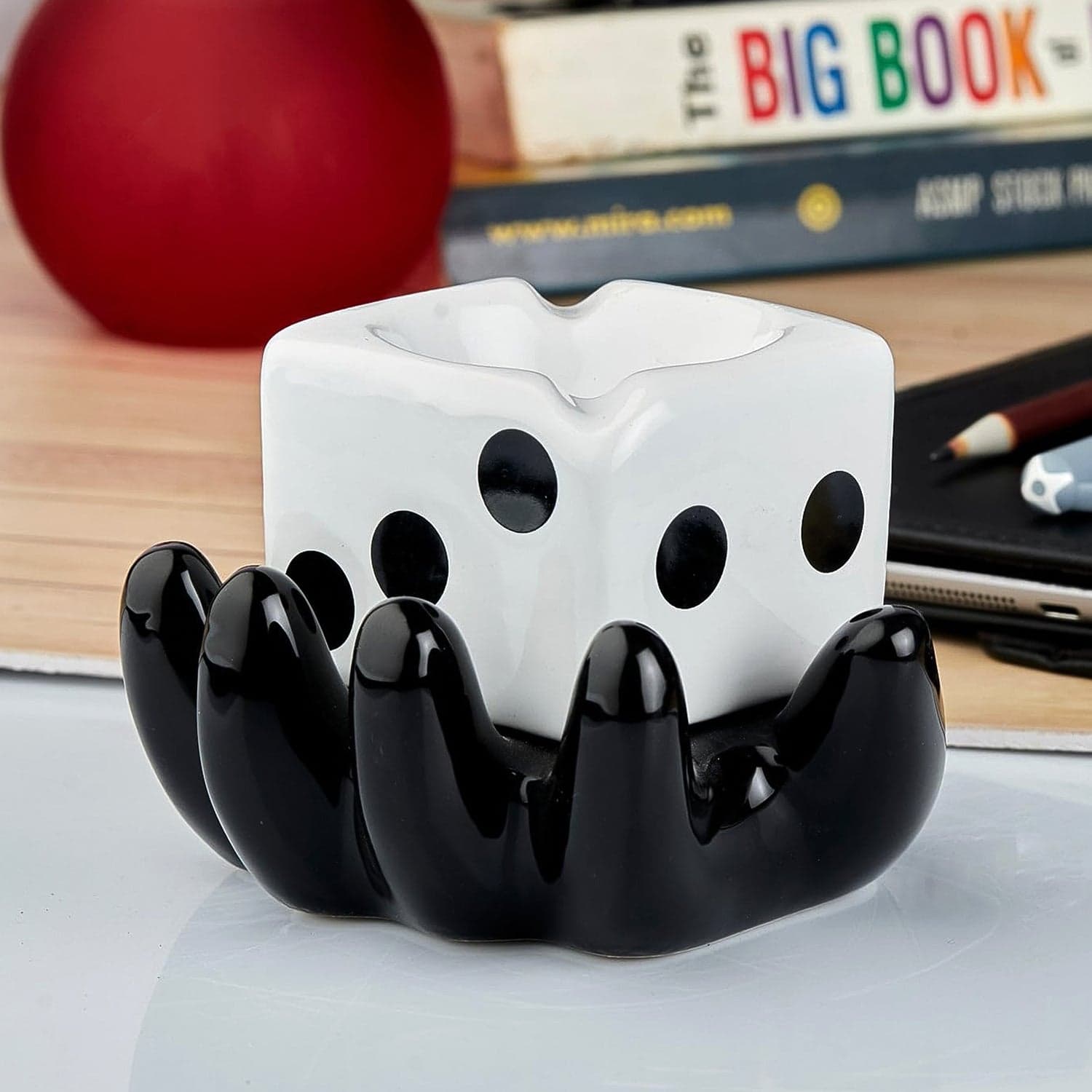 Ceramic Ashtray - Unique and Colourful thumbnail 3