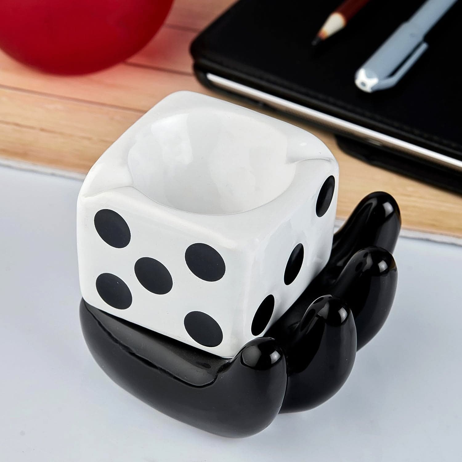 Ceramic Ashtray - Unique and Colourful thumbnail 4