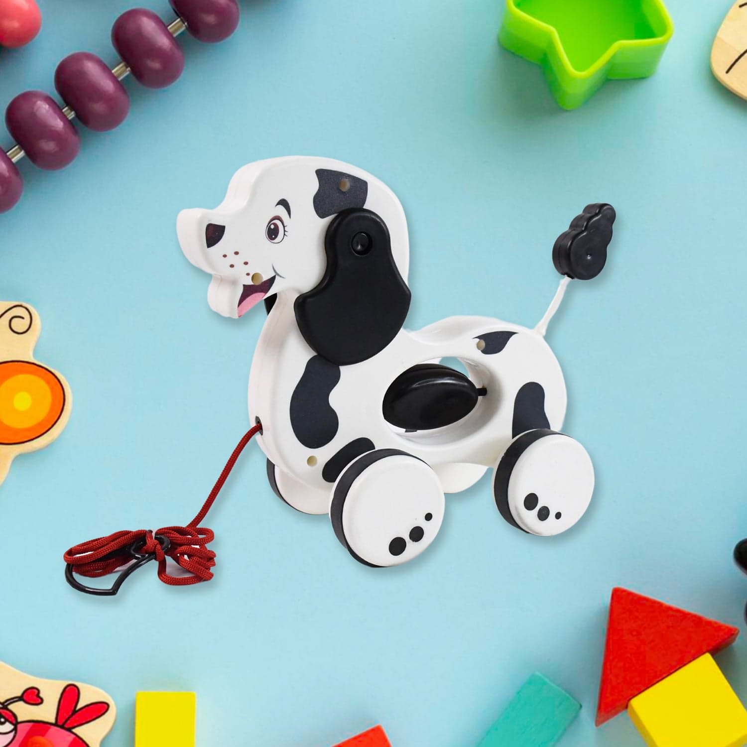 Dog Pull Along Toddler Toy with Attractive Design (1 Pc) thumbnail 6