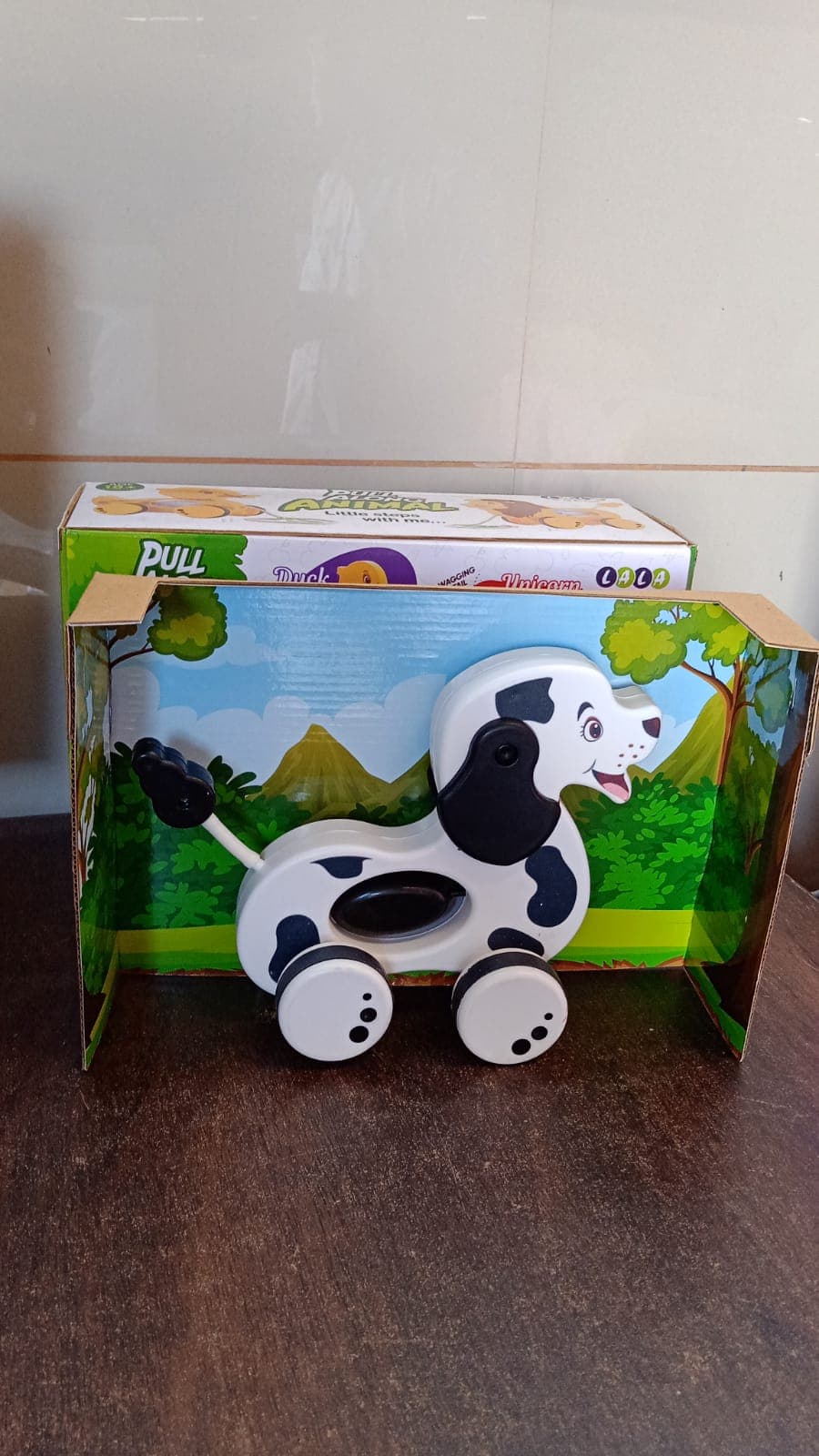 Dog Pull Along Toddler Toy with Attractive Design (1 Pc) thumbnail 7
