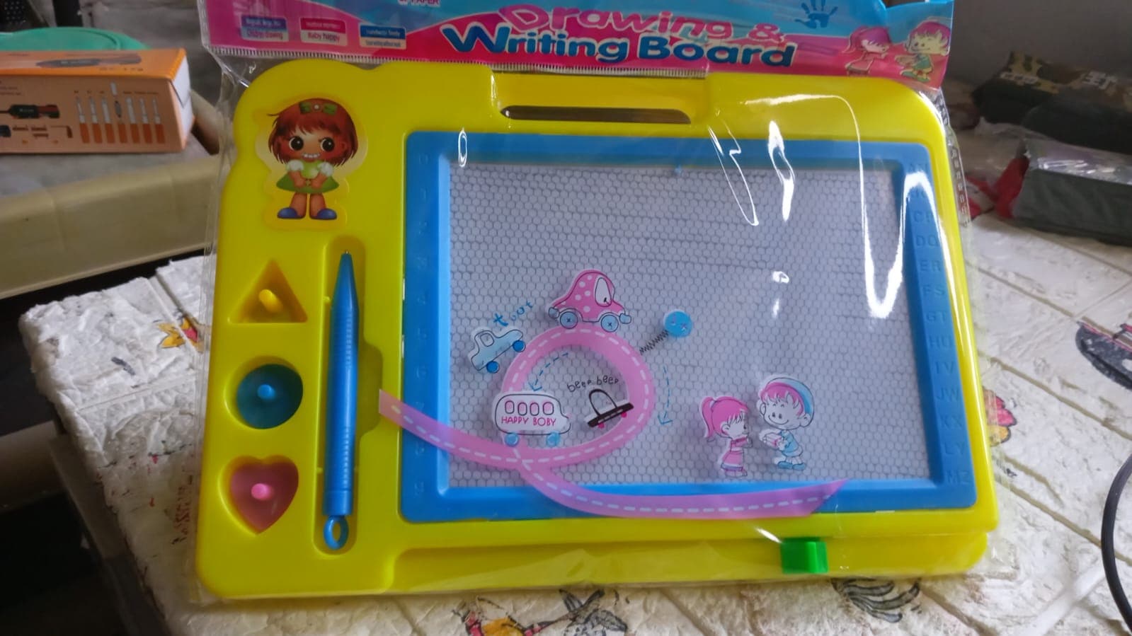 Children Magic Slate Pen Doodle Pad Erasable (1 Pc Mix Color) thumbnail 8