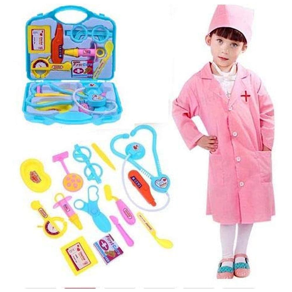 Kids Doctor Set Toy Game Kit for Boys and Girls Collection (Multicolour) thumbnail 4