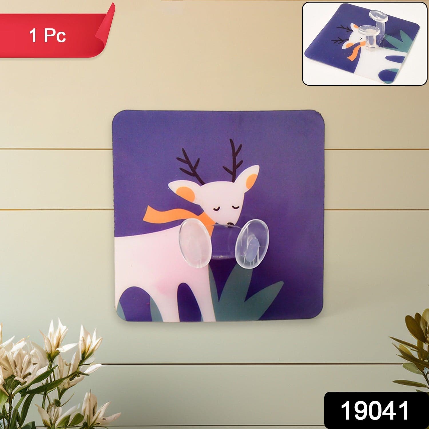 Self-Adhesive Wall Hook of Drill-Free thumbnail 2