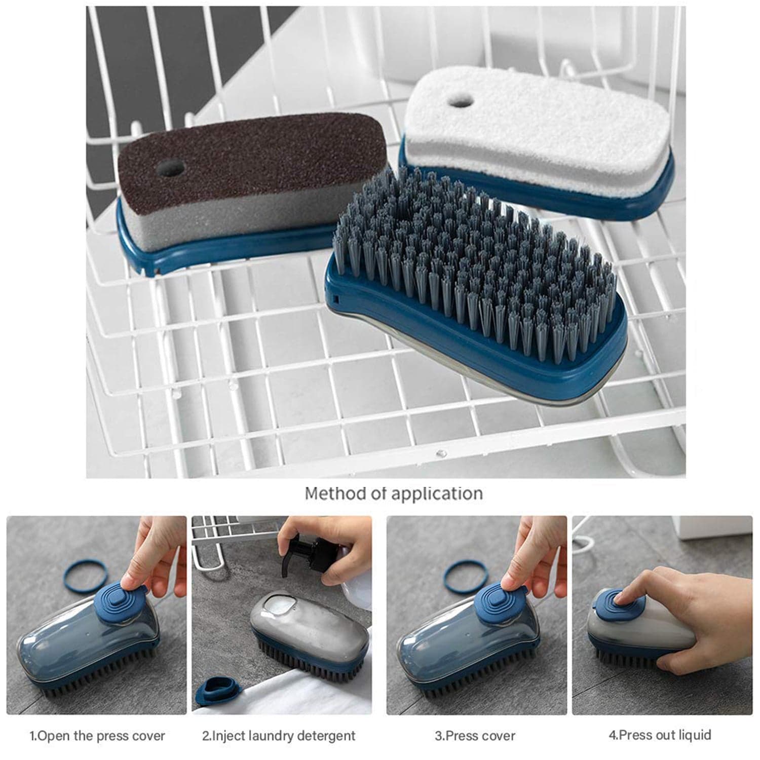 Hydraulic Cleaning Brush 1Pc thumbnail 7