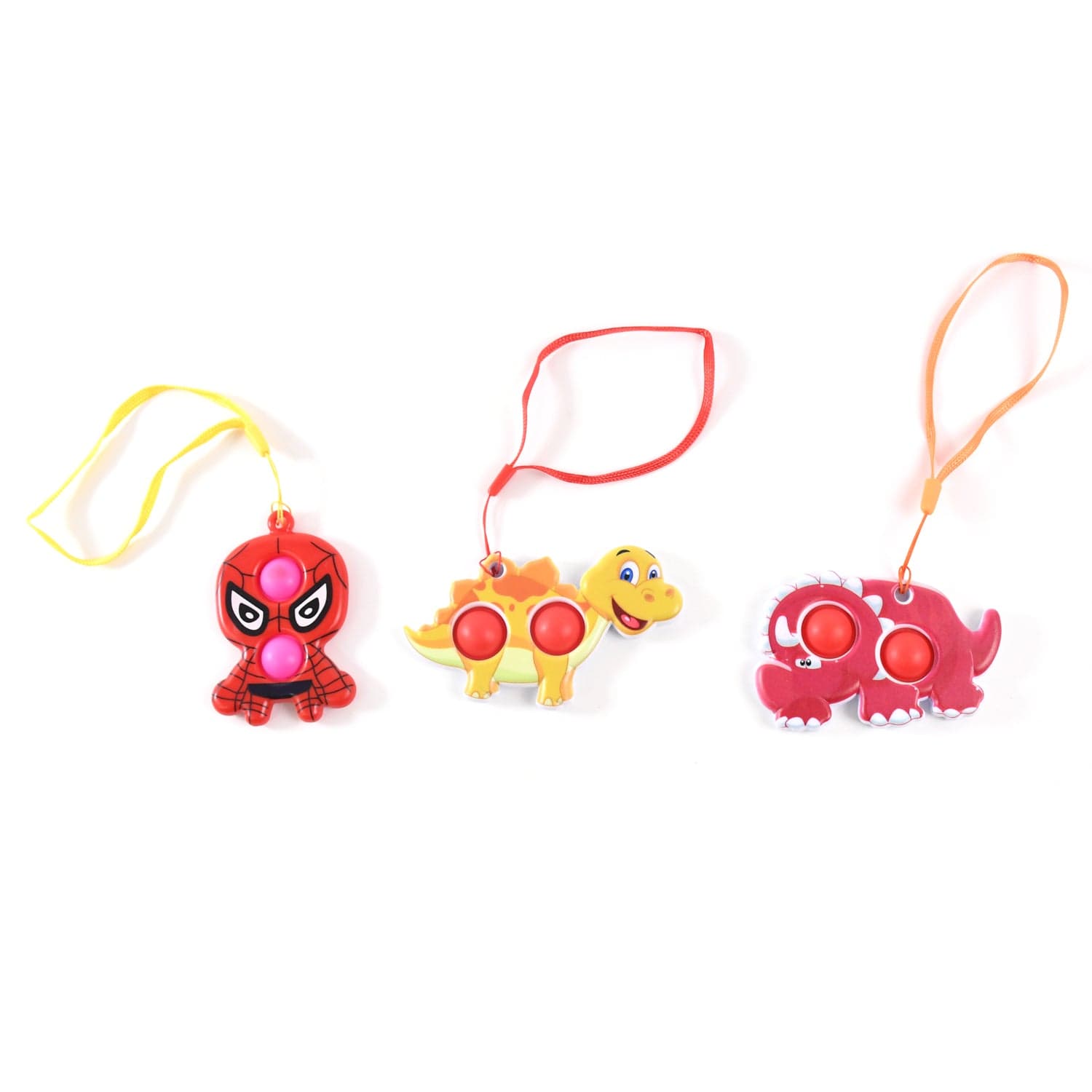 Silicone Push Pop Bubble Fidget Toy Keychain 1 Pc thumbnail 5