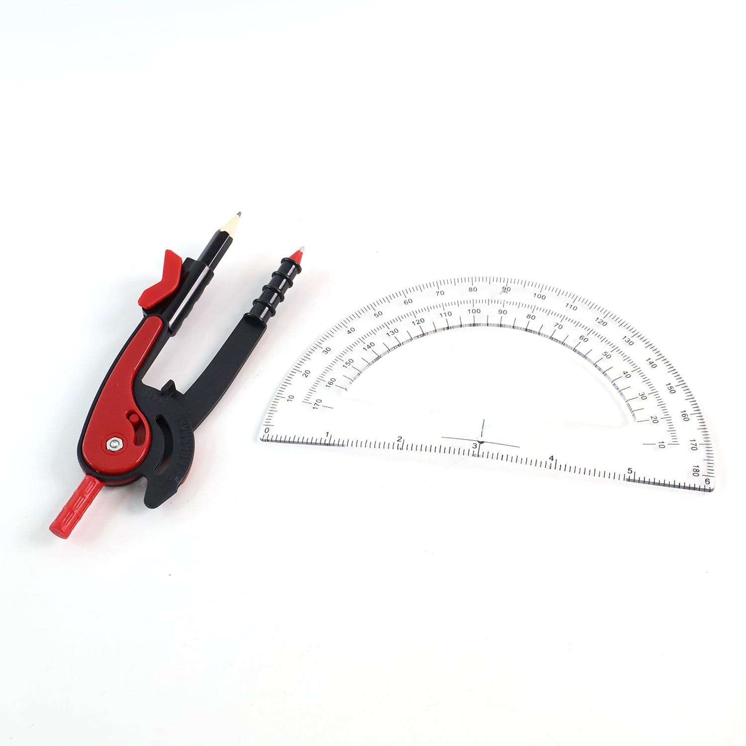 Adjustable Mechanical Compass Geometry Set 2 Pc thumbnail 5