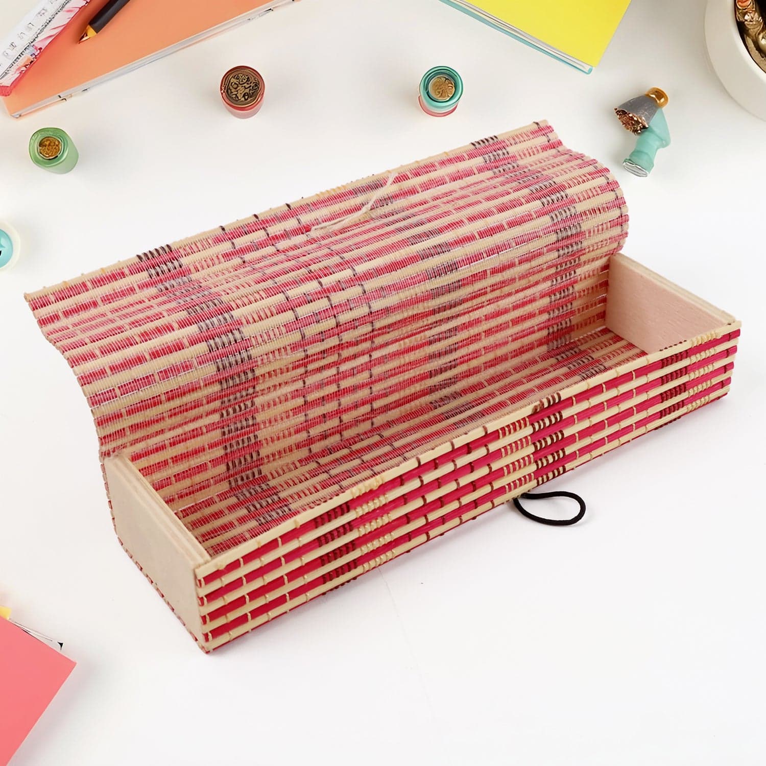 Multi Bamboo Storage Box 1Pc thumbnail 4