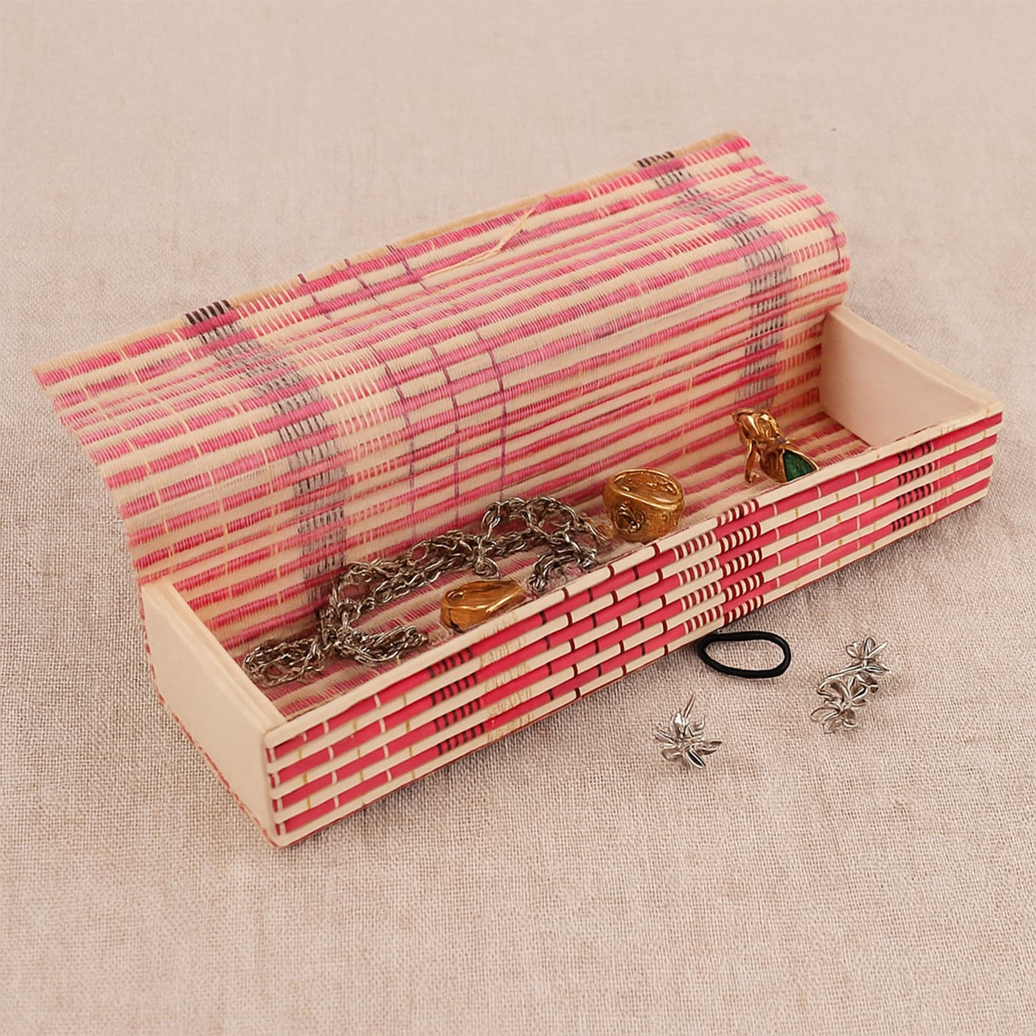 Multi Bamboo Storage Box 1Pc thumbnail 5