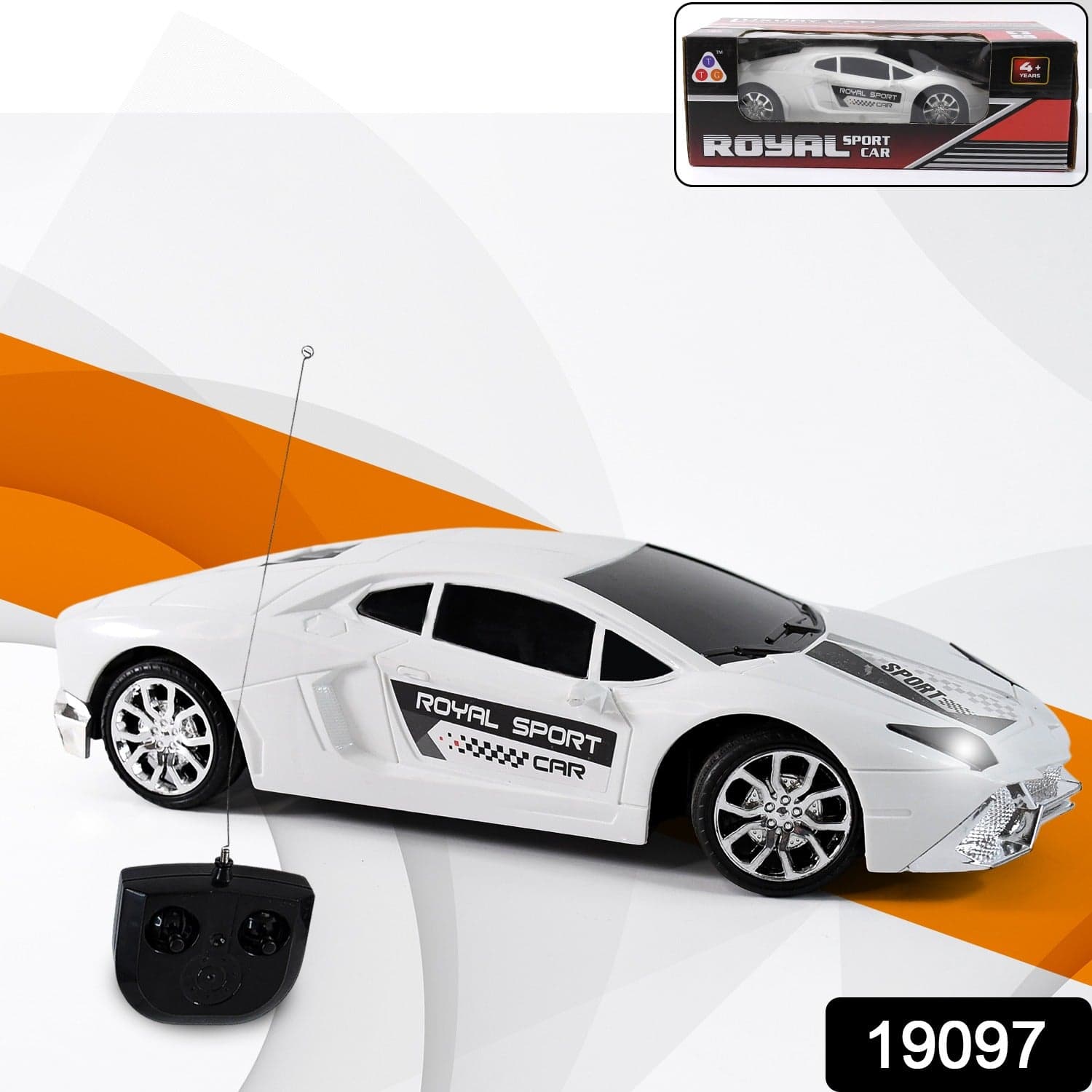 Royal Sport Remote Control Car High Speed Racing Toy thumbnail 2