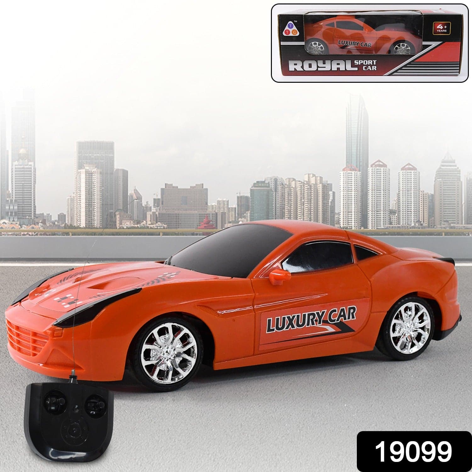 Ttg Luxury Remote Control Sports Car Toy 1 Set thumbnail 2