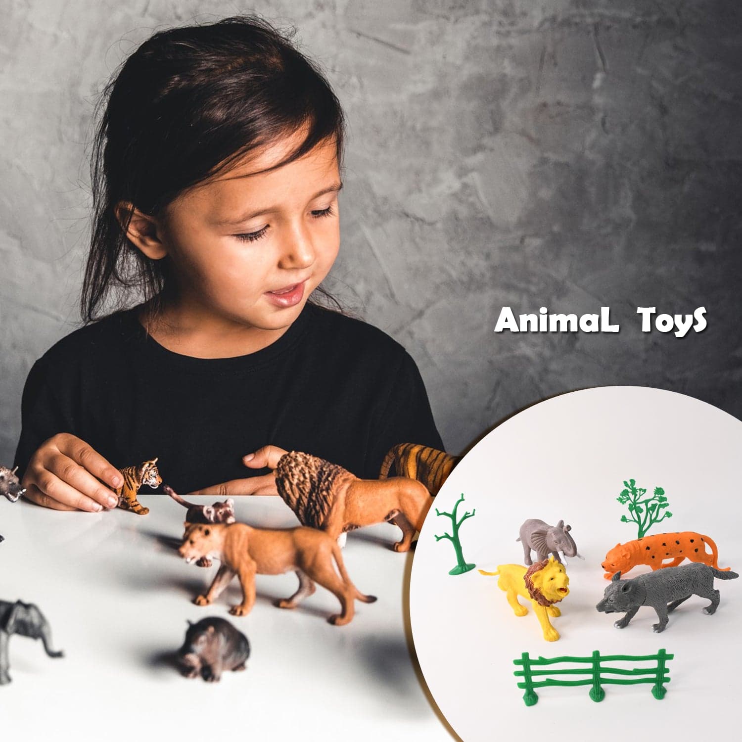 Small Wild Animal Set Ttg12 thumbnail 3
