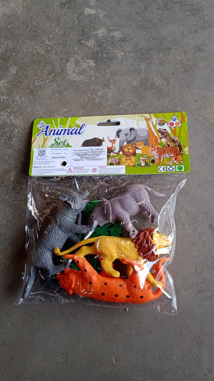 Small Wild Animal Set Ttg12 thumbnail 7
