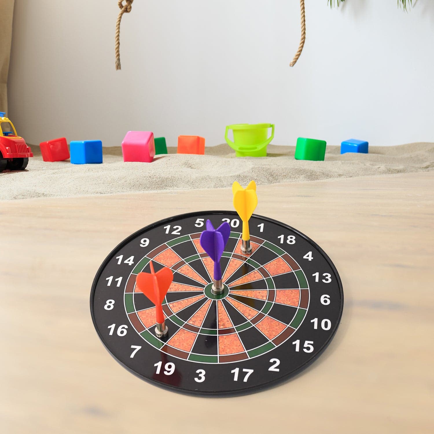 Classic Magnetic Dartboard Game Set thumbnail 4