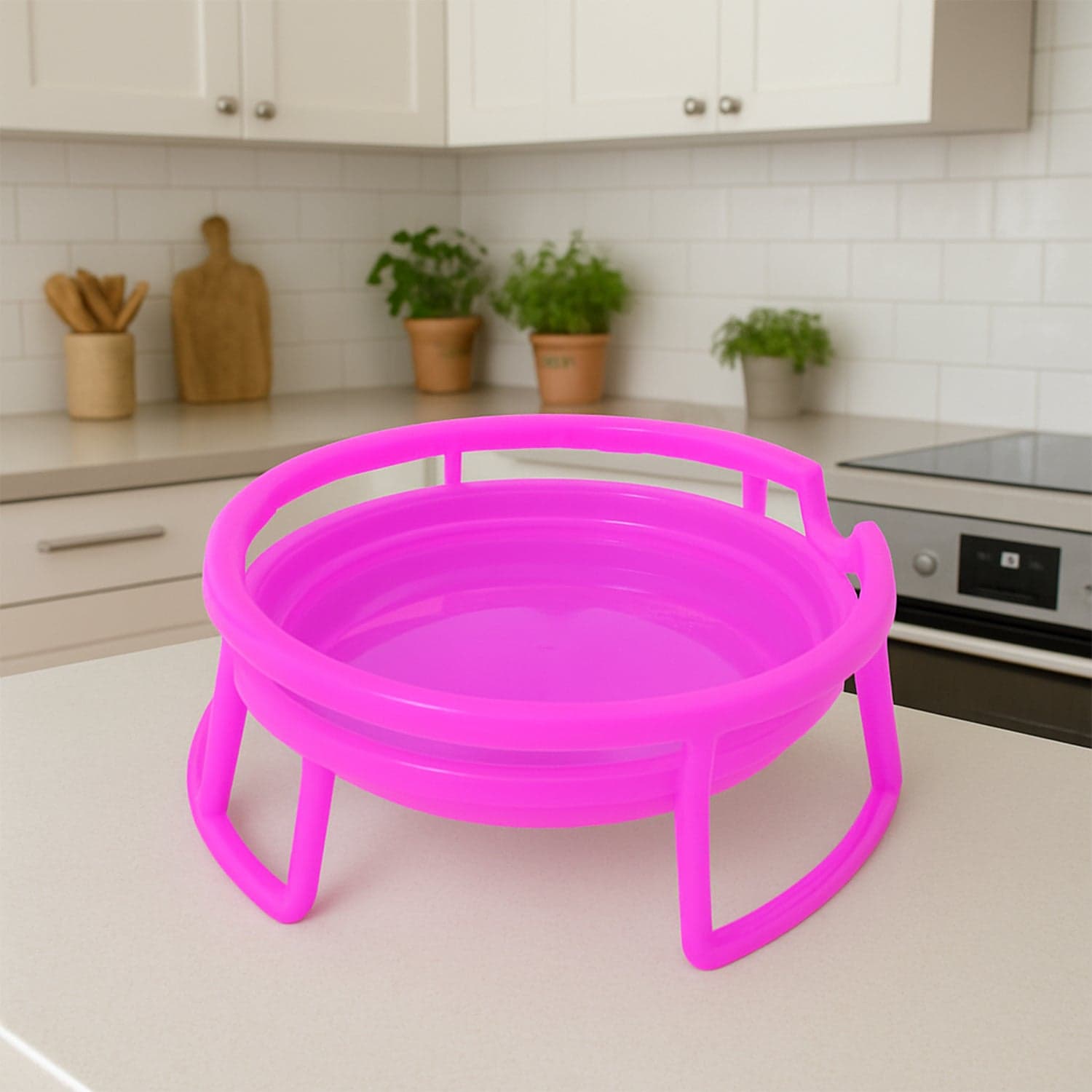 Plastic Water Pot Stand Set 2 Pc thumbnail 4