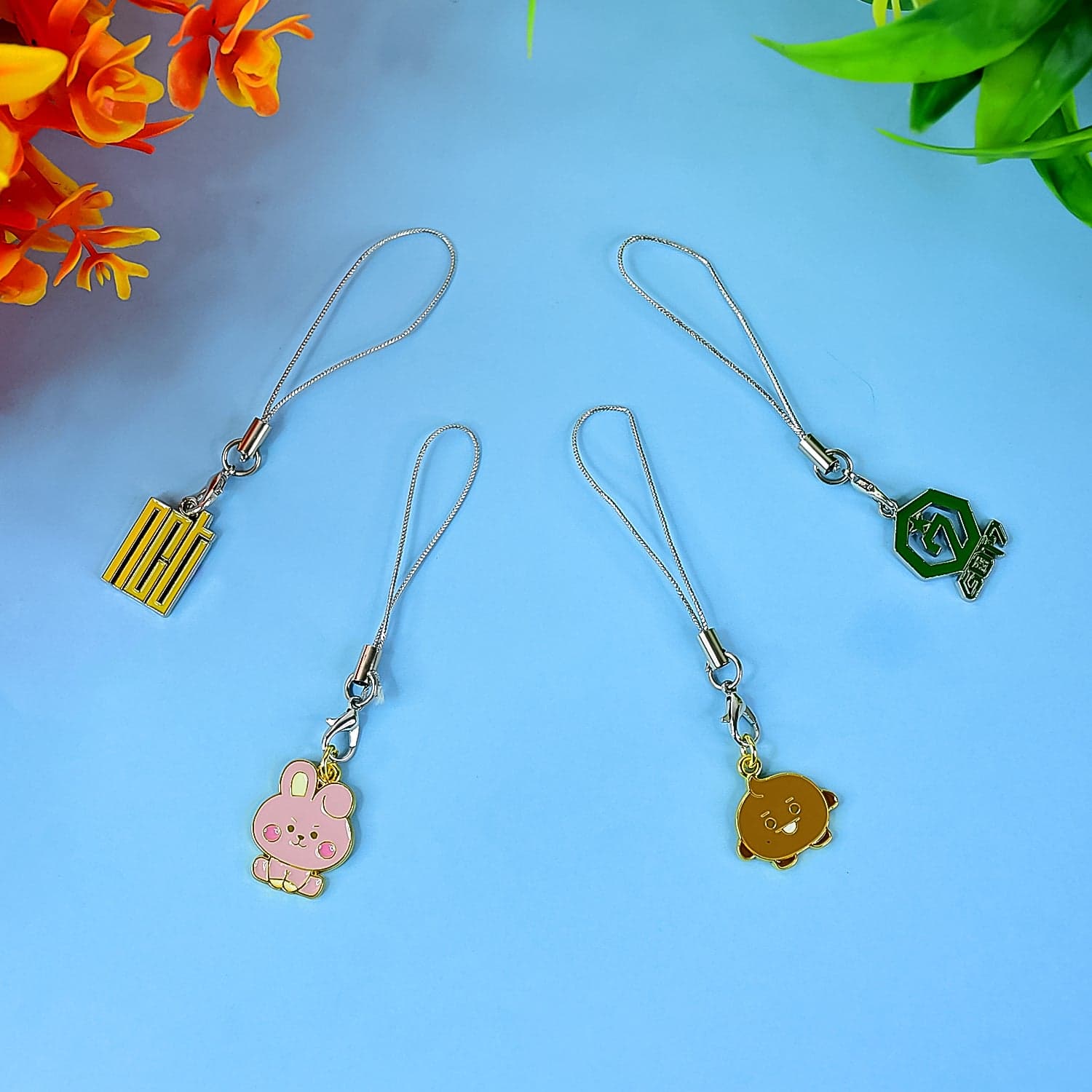 Mix Des Cartoon Keychain 1Pc thumbnail 4