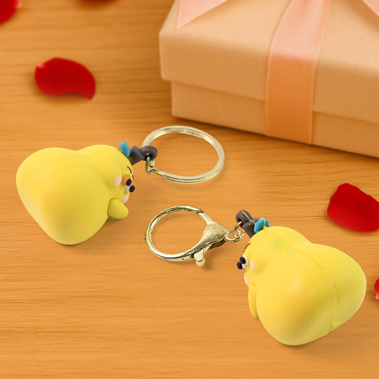 2 In 1 Cute Cartoon Couple Keychain thumbnail 8