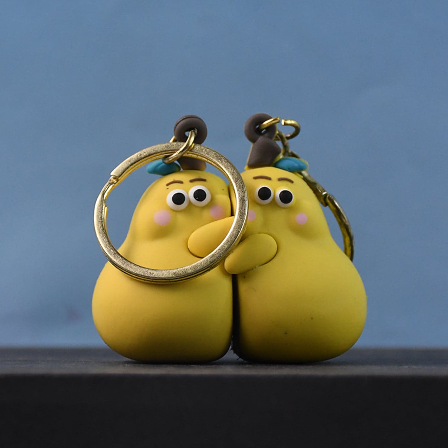 2 In 1 Cute Cartoon Couple Keychain thumbnail 9