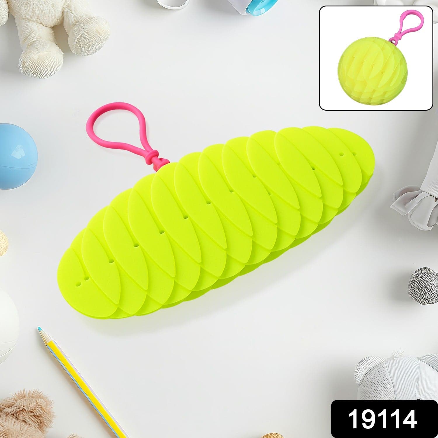 Flexible Plastic Worm Fidget Toy 1 Pc thumbnail 2