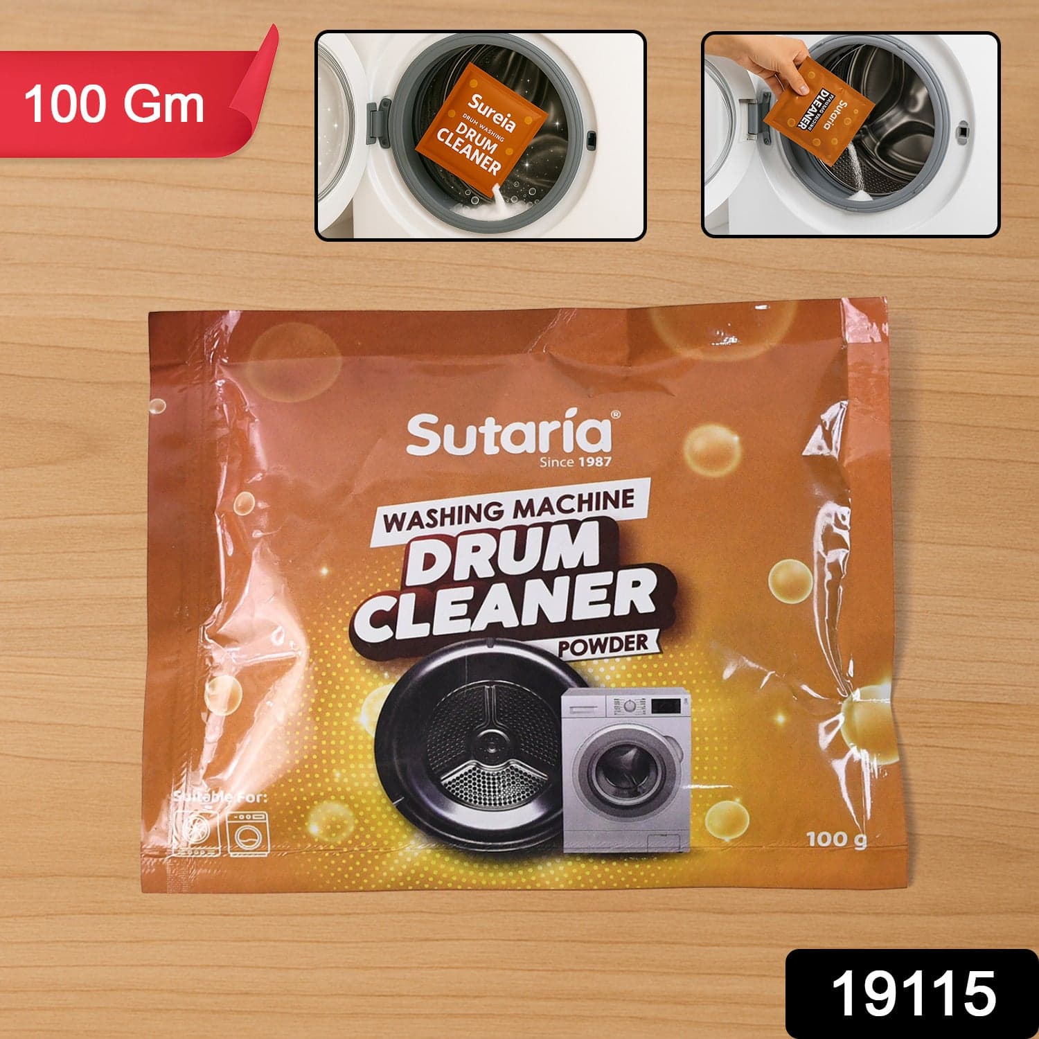 Washing Machine Drum Cleaner Powder 100G thumbnail 2