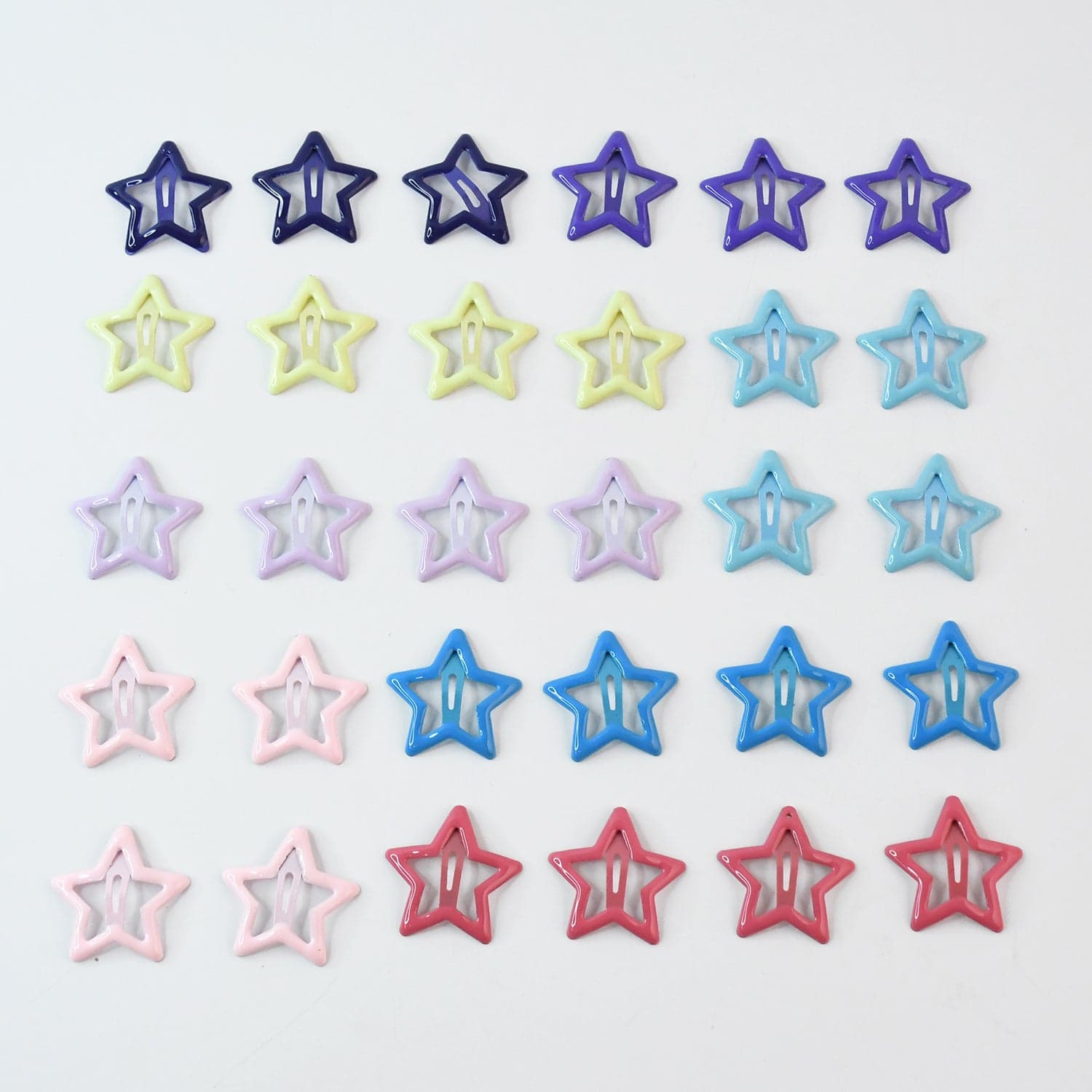 Metal Hair Clip Set For Girls 30 Pc thumbnail 4
