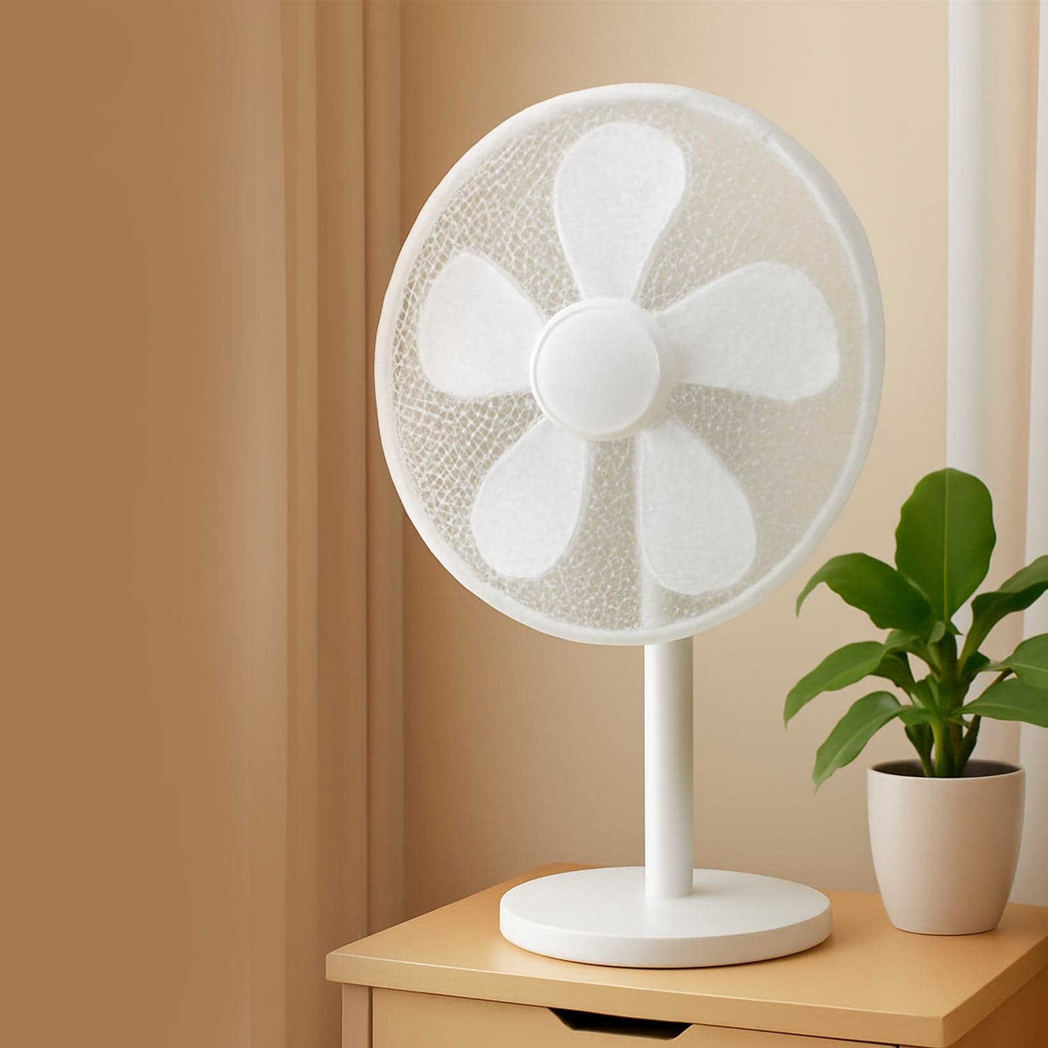 Large Decorative Fan Cover 1 Pc thumbnail 2