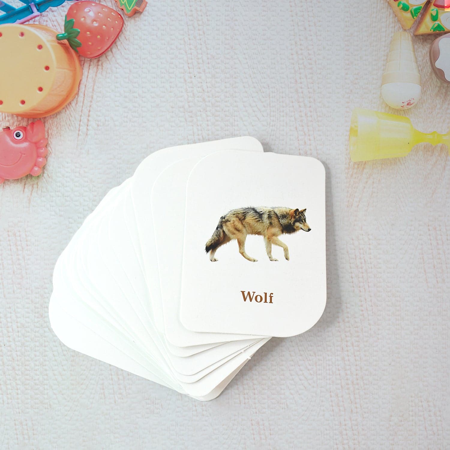 Kickkraft 32 Piece Animal Flash Cards Set thumbnail 2