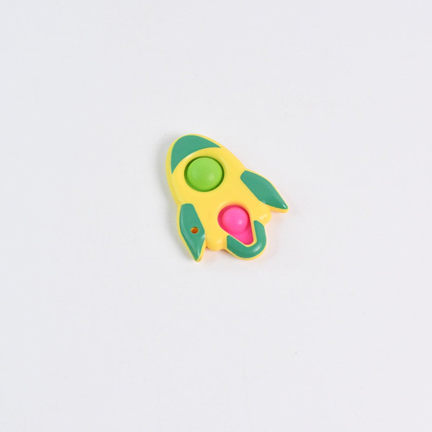 Rocket Shaped Dimple Keychain Toy 1 Pc thumbnail 4