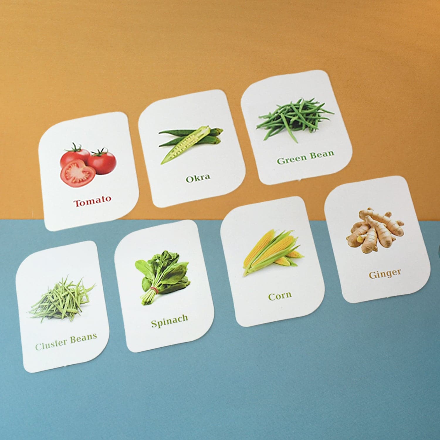 32Pc Vegetable Flashcard Set thumbnail 4