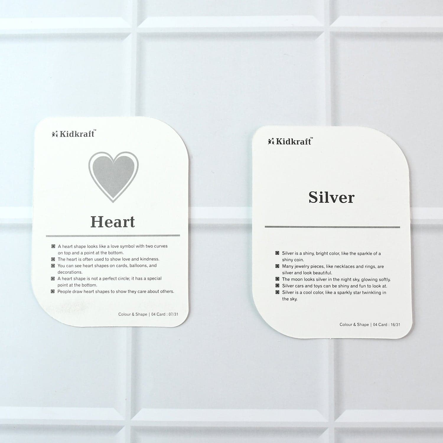 32Pc Color N Shape Flashcard Set thumbnail 3