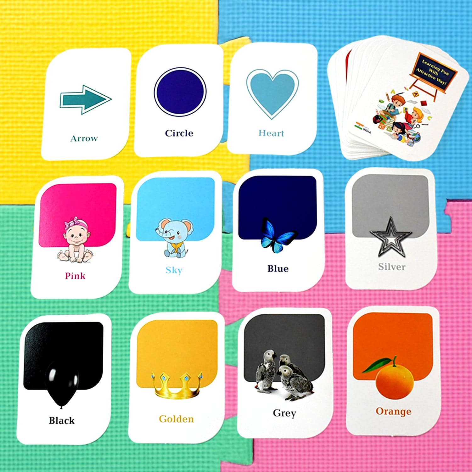 32Pc Color N Shape Flashcard Set thumbnail 6