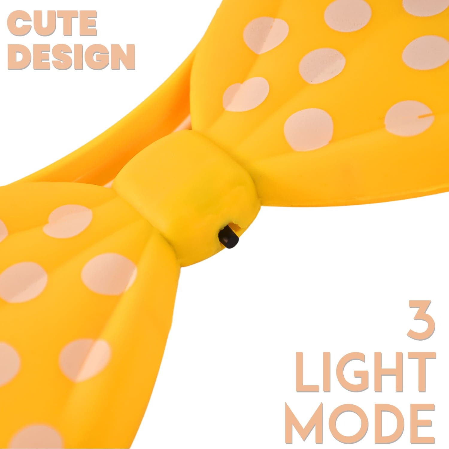Led Glowing Bow Hairband 1 Pc thumbnail 2