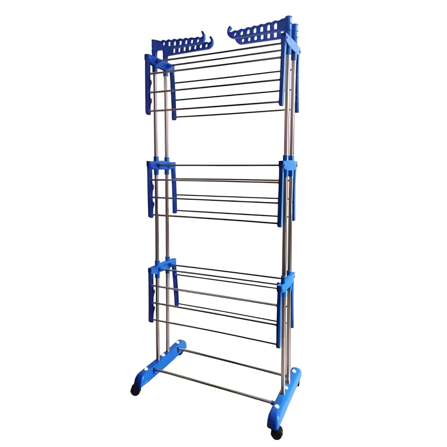 Foldable Stainless Steel Clothes Drying Stand Rack thumbnail 4