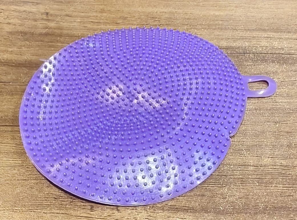 19168 Purple Silicone Dish Scrubber thumbnail 6