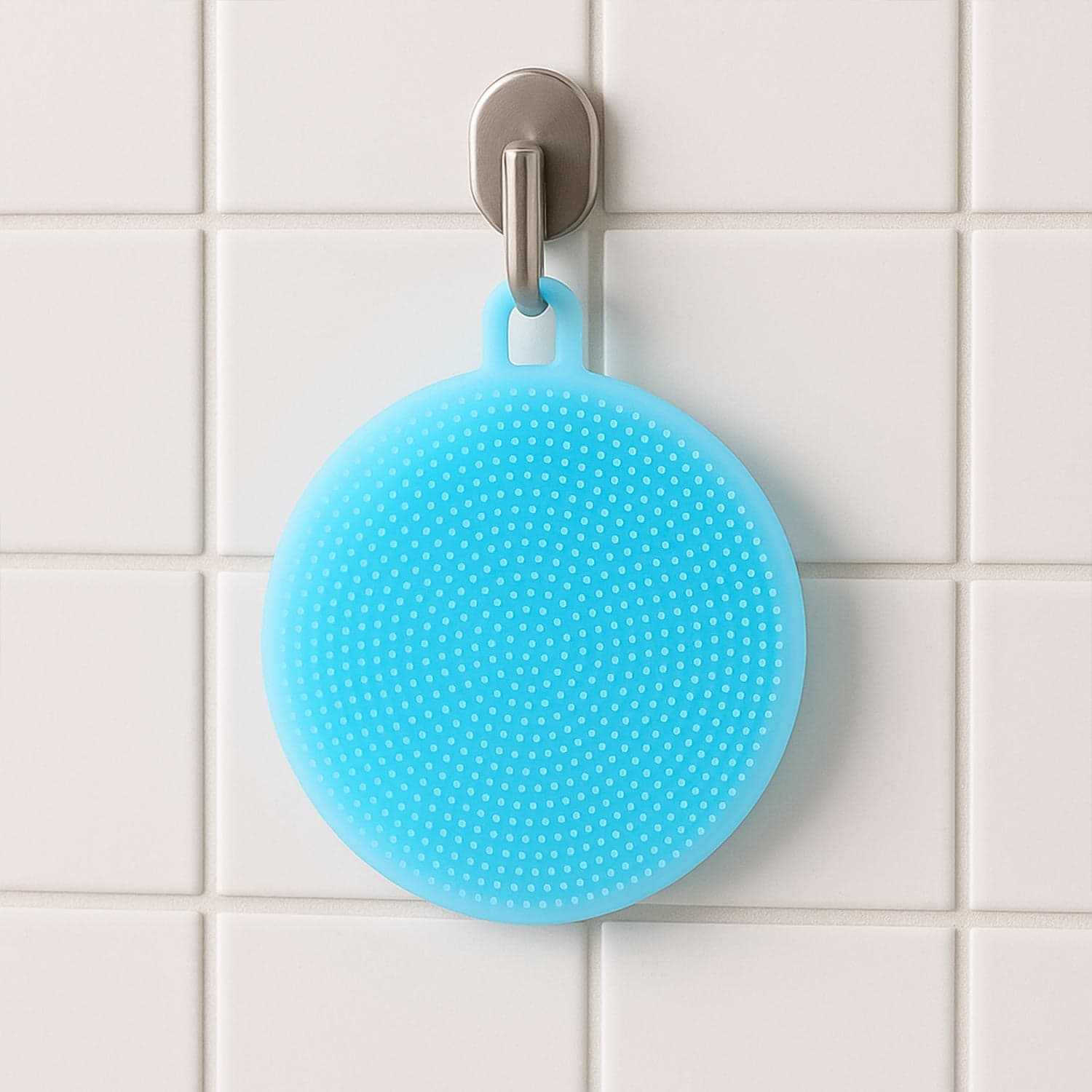 19170 Sky Blue Silicone Dish Scrubber thumbnail 5