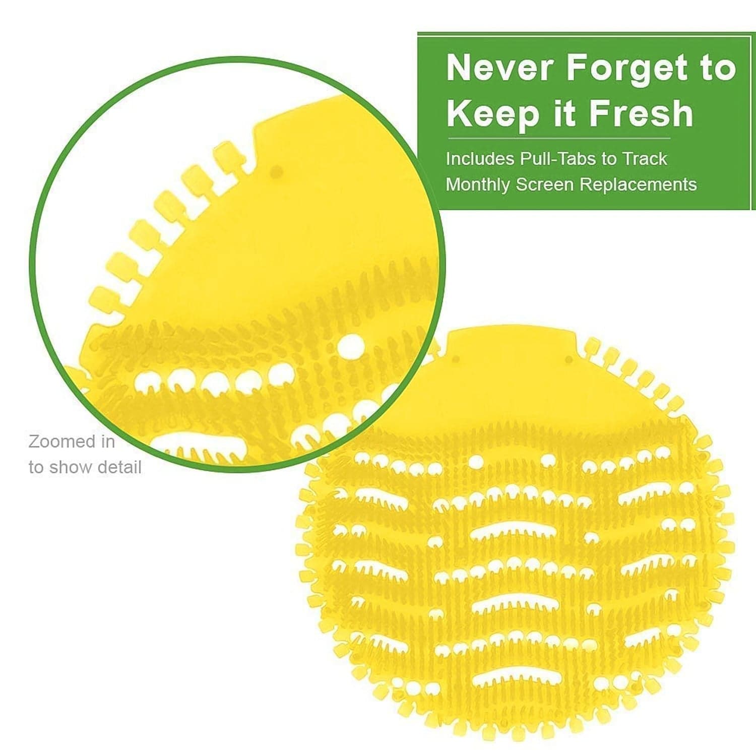 Urinal Screen Deodorizer Mat 2 Pc Set thumbnail 5