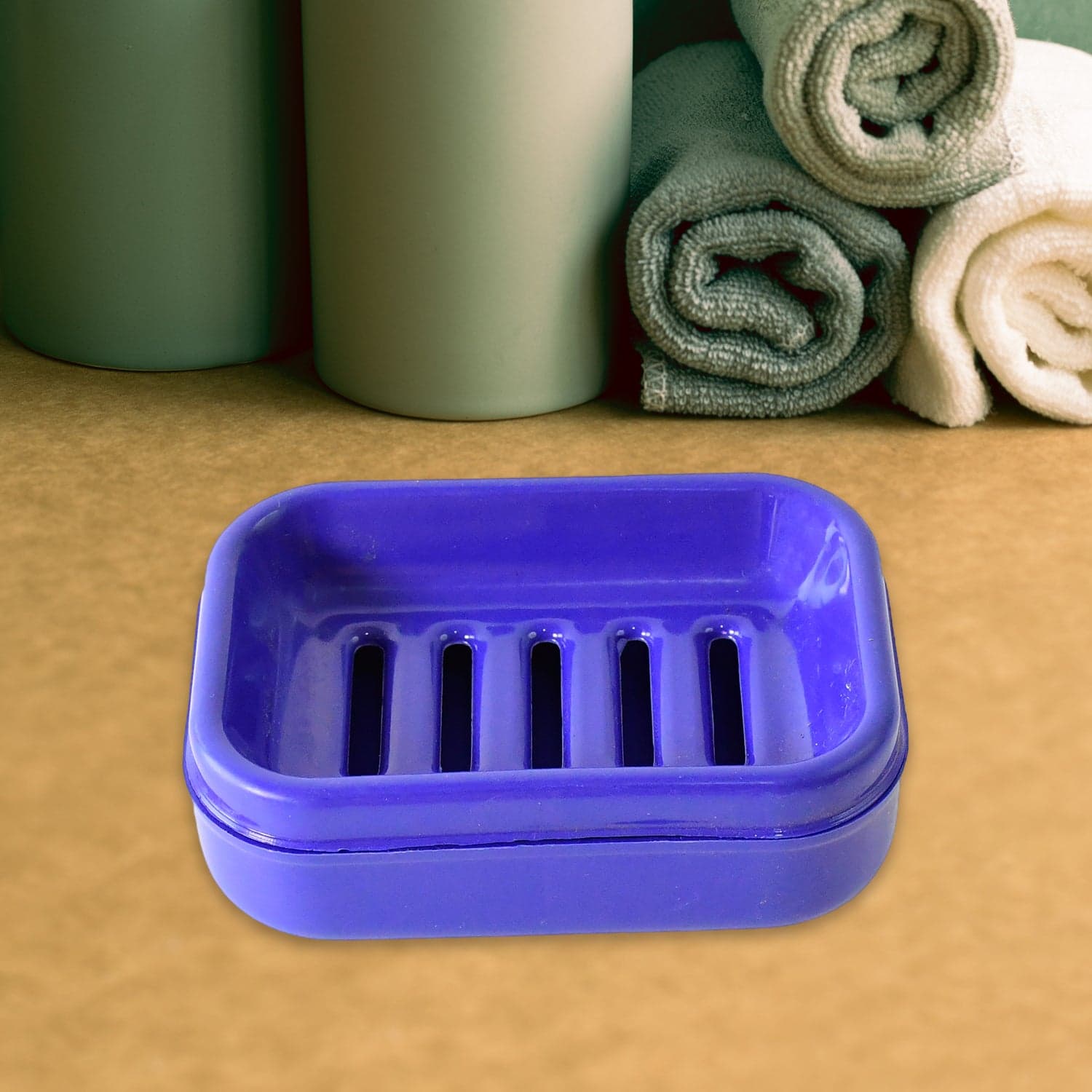 19179 Blue Plastic Soap Case 1Pc thumbnail 2