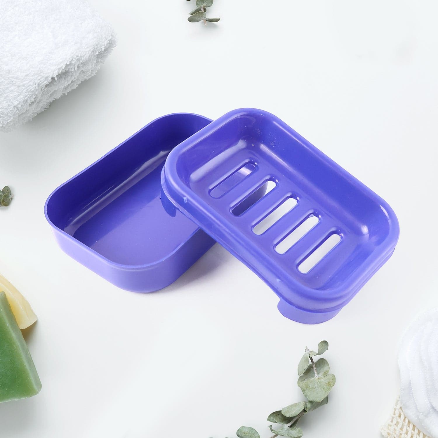 19179 Blue Plastic Soap Case 1Pc thumbnail 6
